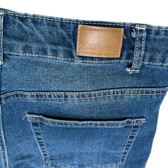 NWT $88 RED STAR Ankle Straight Leg Jeans Women’s Sz 6/28 Classic Wash Denim - Picture 13 of 14